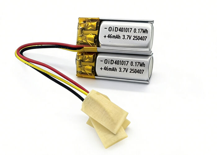 OID401017 3.7V 48mAh Medical-Grade Lithium-Ion Polymer Battery with Wide Temperature Range for Insulin Pumps