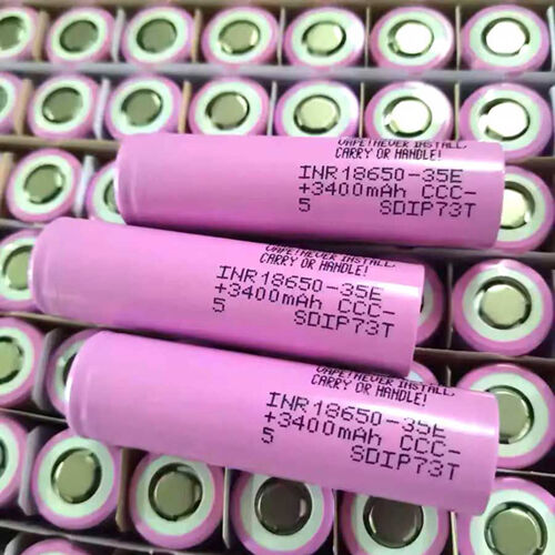 3500mAh 18650 Lithium Ion Battery with 8A Continuous Discharge and High Energy Density