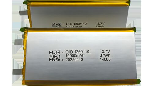 Semi-Solid Lithium-ion Cell 3.7V 10000mAh Drone Battery Pack with 600+ Cycles and 1C Charge/Discharge