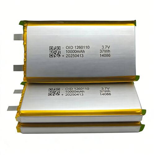 Semi-Solid Lithium Ion Pouch Cell with 10,000 mAh Capacity and 3.7V Nominal Voltage for Drone Batteries