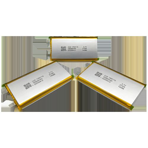3.7V 10Ah Semi-Solid Lithium-Ion Battery Cell with 600 Cycles and 60mΩ Impedance for Reliable Power