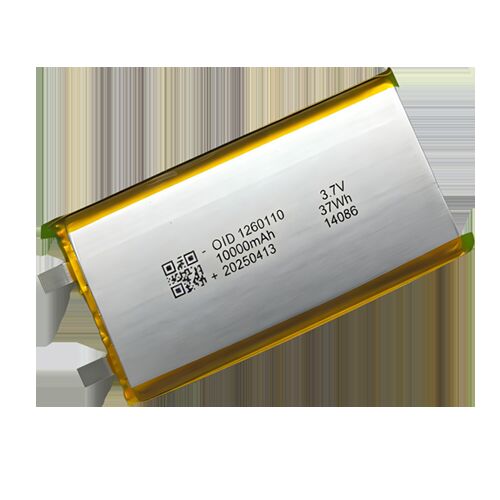 3.7V 10Ah Semi-Solid Lithium-Ion Battery Cell with 600 Cycles and 60mΩ Impedance for Reliable Power