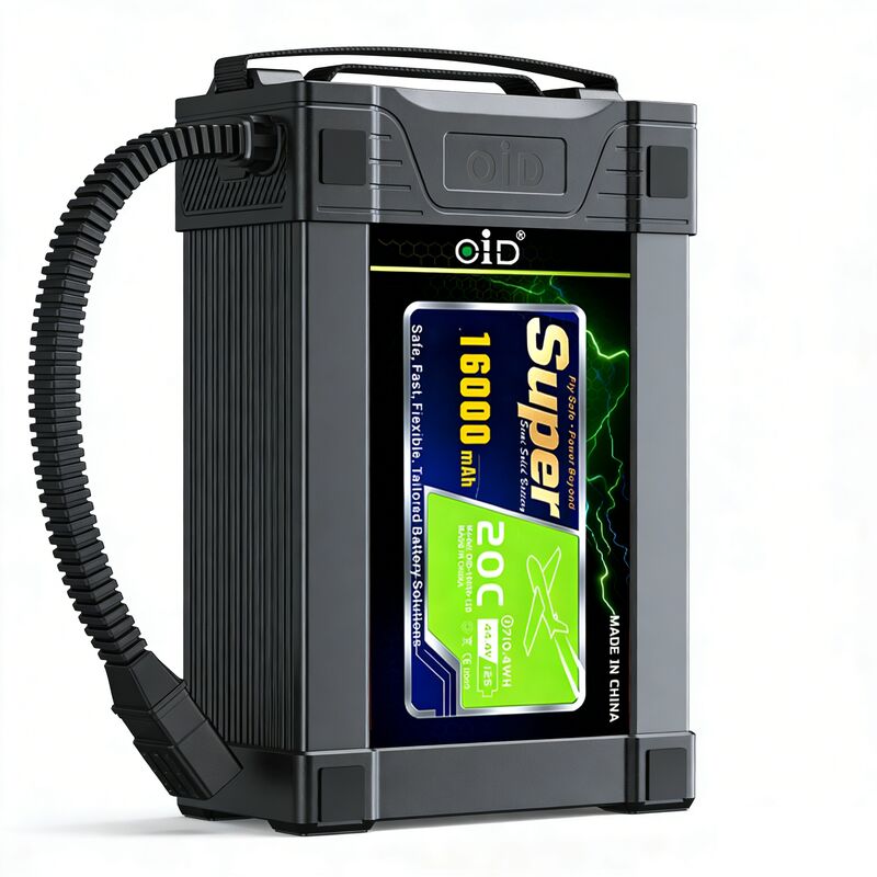 OID 16000mAh 10C High Discharge Rate Smart Drone Battery with CAN Bus & Bluetooth for UAVs