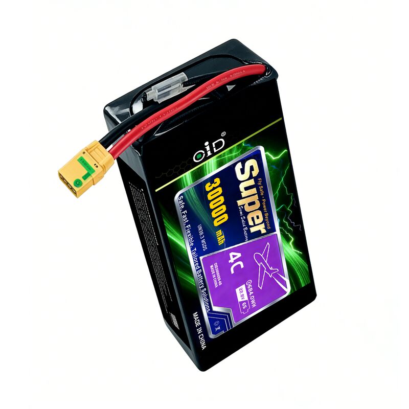 OID 30000mAh 22.8V High Discharge Lithium Polymer Drone Battery with XT90-S Connector