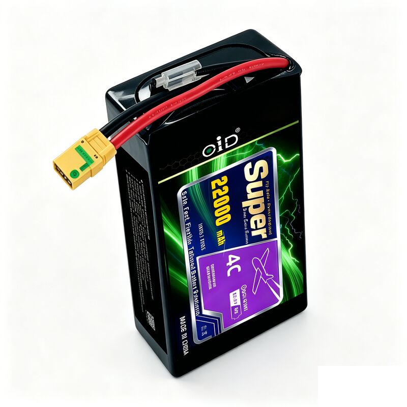 OID 22000mAh 4C High Discharge LiPo Drone Battery Pack with XT90-S Connector for Professional UAVs