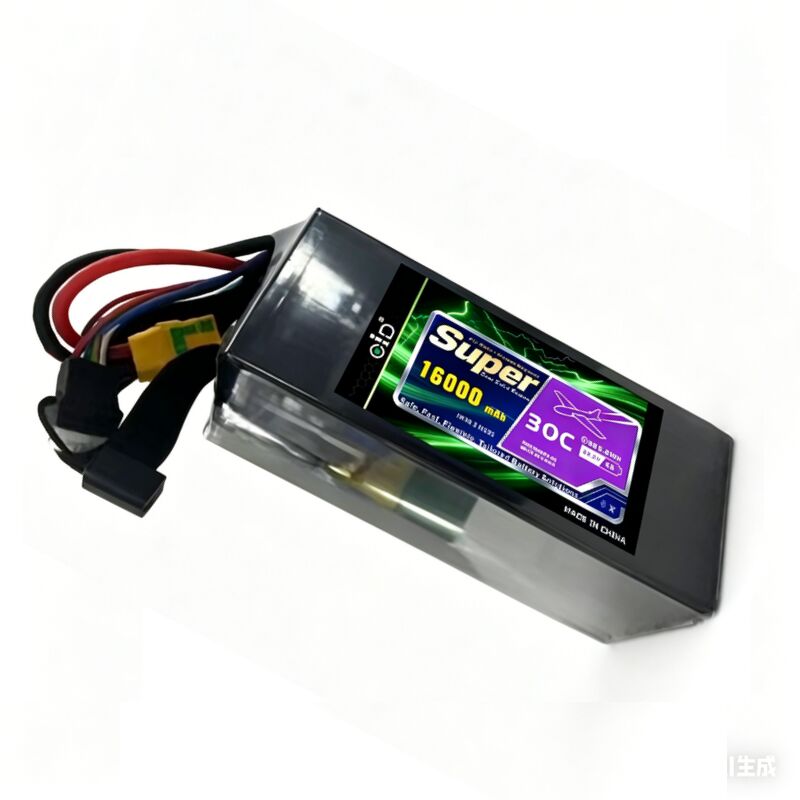 OID 16000mAh 22.2V 30C High Discharge LiPo Battery for Drone with Ultra-Low IR and Long Cycle Life