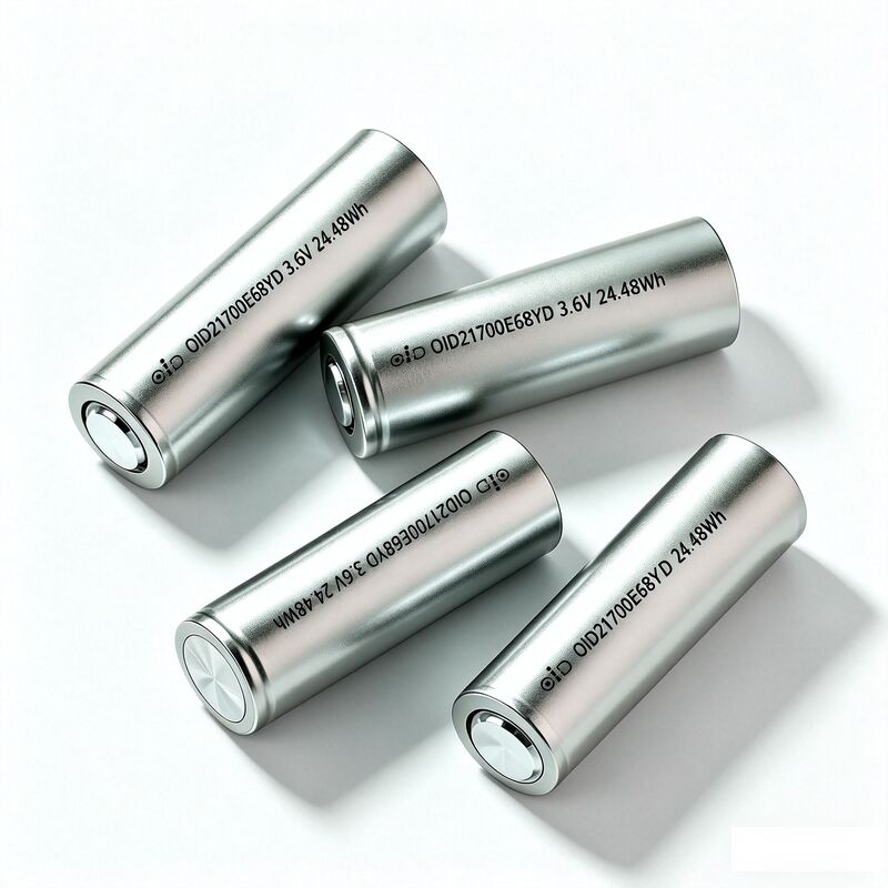 OID INR21700E68YD 21700 Cylindrical Lithium-Ion Battery with 320Wh/kg Energy Density 6800mAh+ Capacity for UAV Drones