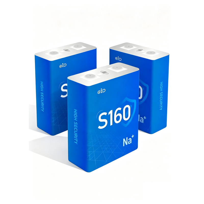 OID SIB50160118-50H 2.85V 50Ah Sodium-Ion Prismatic Cell with 8000-10000 Cycles and -40C Low Temperature Performance