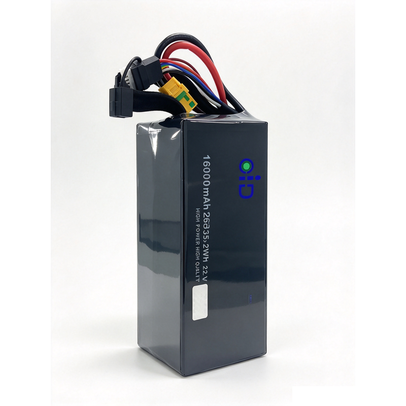 16000mAh 22.2V 30C Drone Battery LiPo Battery Pack for UAV High-Rate Discharge
